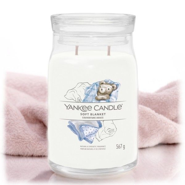 Yankee Candle 5038580003987 jar Large Soft Blanket YSDSB1, one Size